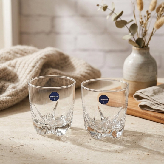 Glass Cup Set - 6 Pcs